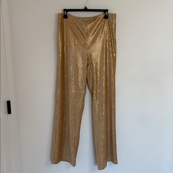 J. McLaughlin Sequin Carter Sequin Wide Leg Pants - Picture 3 of 8
